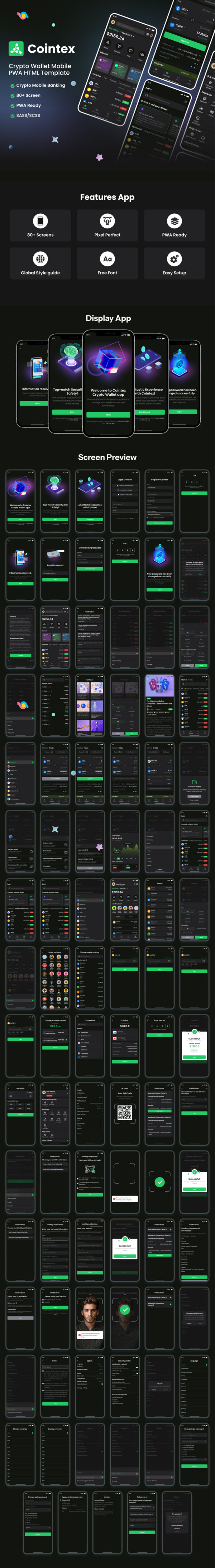 Cointex - Crypto Wallet Mobile TypeScript & NextJS PWA