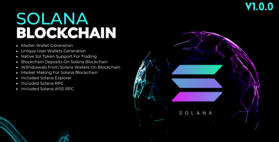 Solana Blockchain for Ecosystem Addon - SPL Tokens Supported